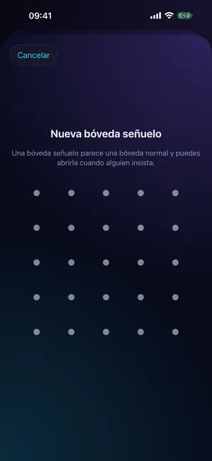 Creando una nueva bóveda señuelo en Vaultron